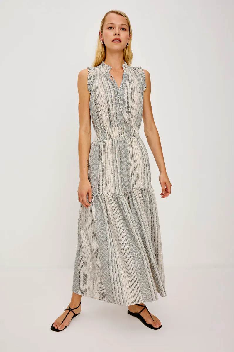 Rails Alessi Dress Striped Eyelet