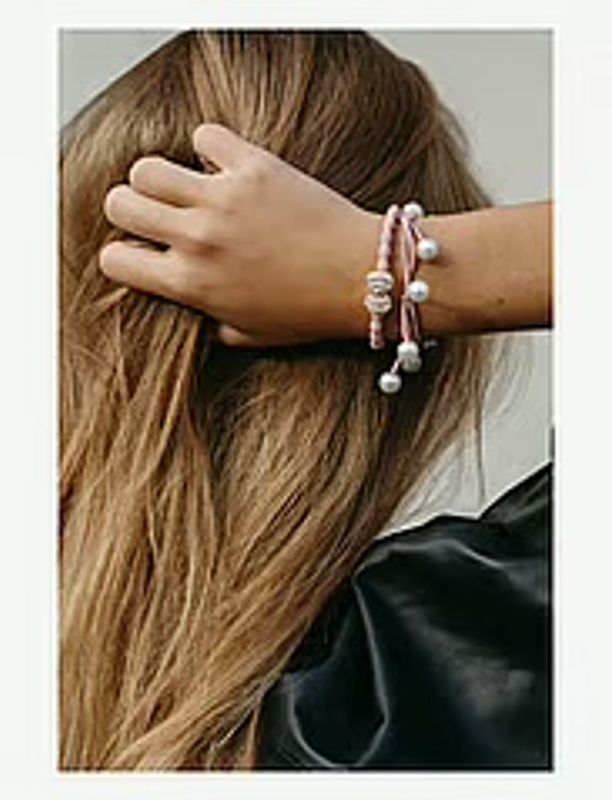 By Eloise Hårstrikk/armbånd Champagne Chic Set