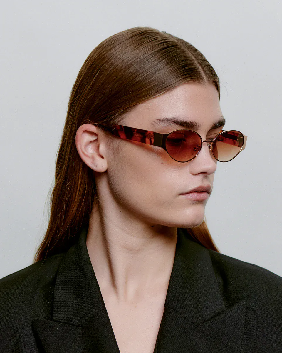 Akjaerbede Solbriller Bella Rosegold Havana