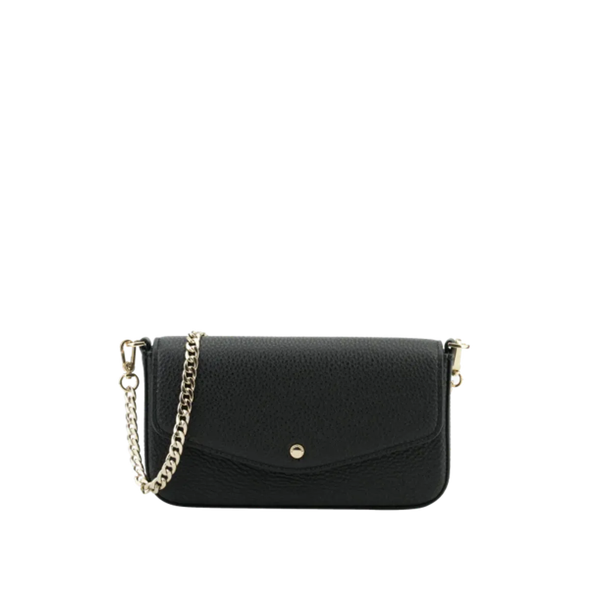 Pourchet Paris Club Clutch Bag Black
