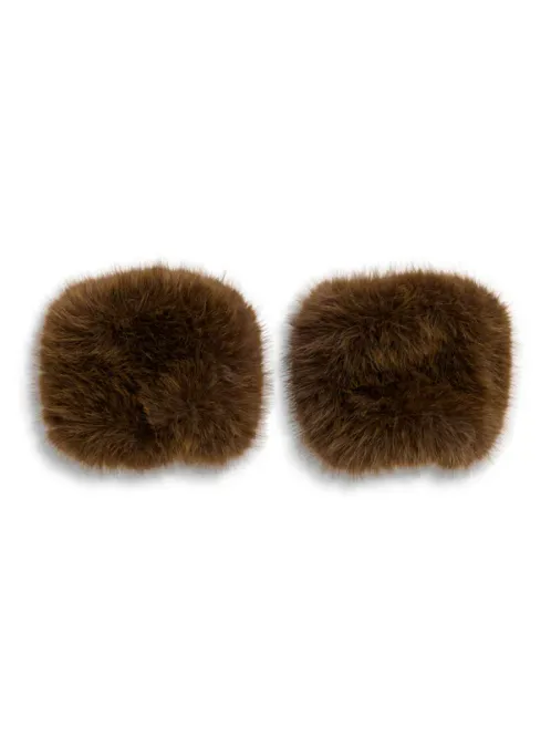Hovedbilde Ella and il Miu Fake Fur Cuffs Brown