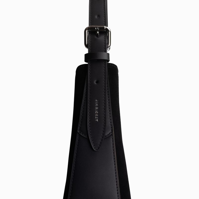 Jim Rickey Sling Sac Bag Suede Black 
