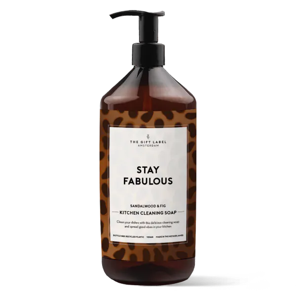 Hovedbilde The GiftLabel Kitchen Cleaning Soap Stay Fabulous