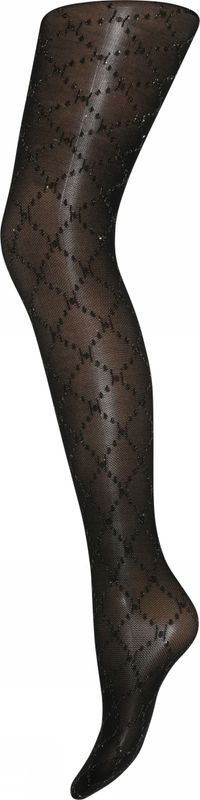 Hype The Detail Tight m/Lurex 25 den Black/Gold