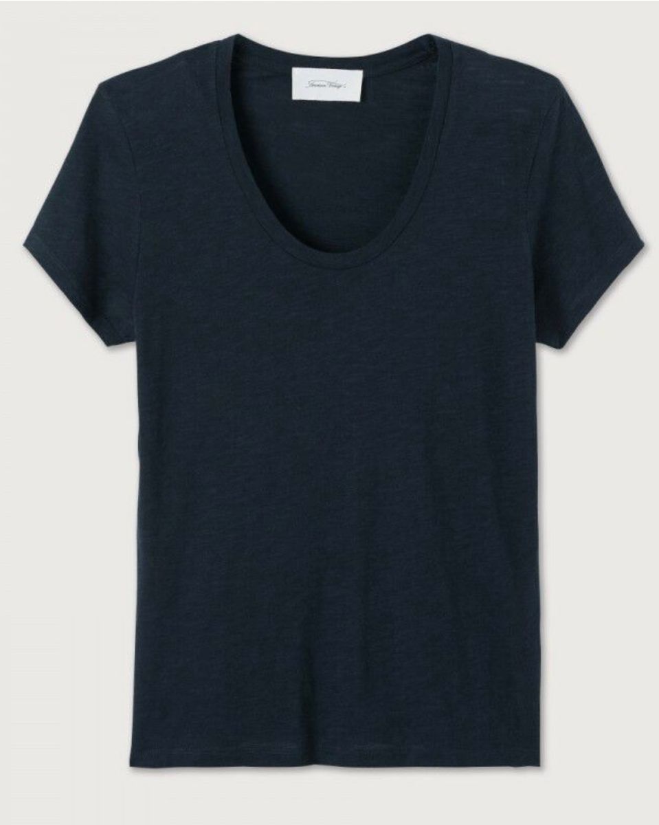 American Vintage T-shirt Jacksonville Navy