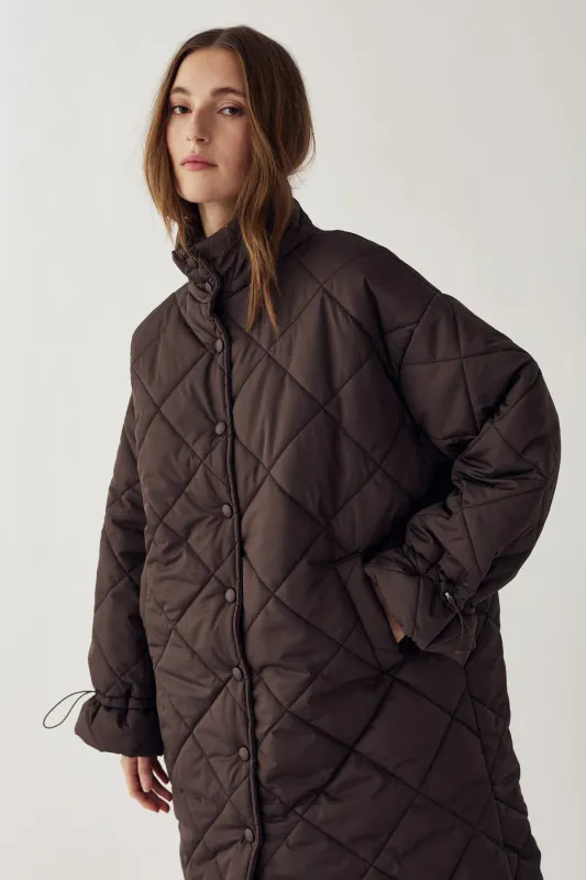 Noella Maude Coat Chocolate 