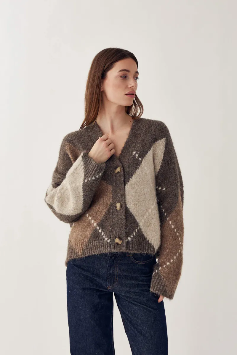 Noella Laiana Knit Ash Brown Mix