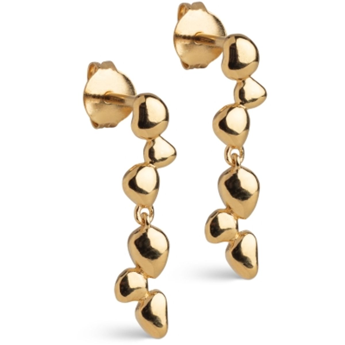 Enamel Earrings Nara Drop Gold 