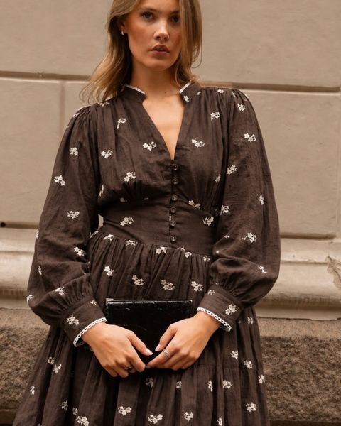 Hovedbilde MISSMAYA Tripti Dress Cocoa Heritage