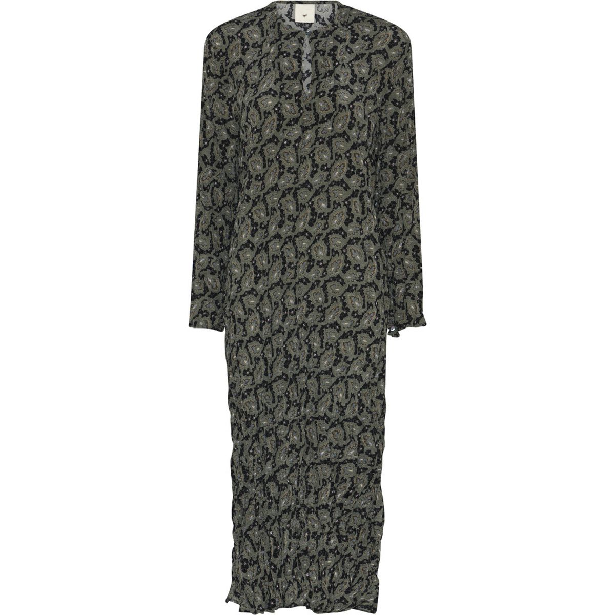 Heartmade Hisana Dress Forest Green Print 
