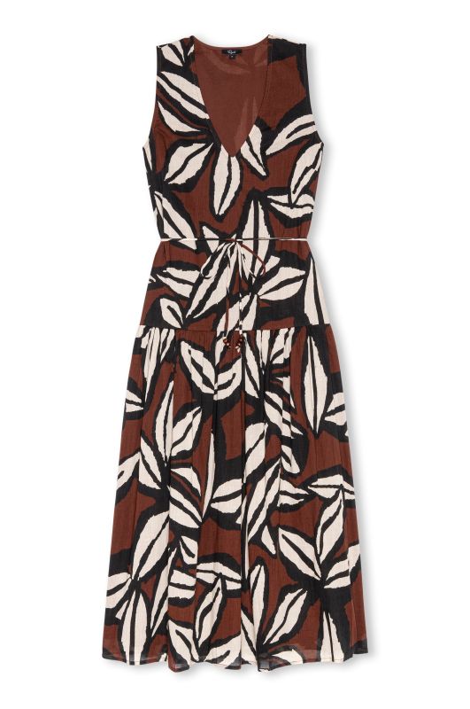 Rails Maeve Dress Cocoa Floral