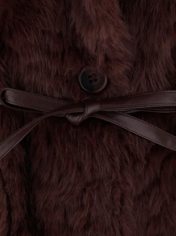 Urbancode Faux Fur Reversible Coat Balsamic 
